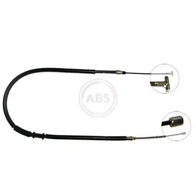 Cable de accionamiento, freno de estacionamiento A.B.S. K10558 Ordena Ya